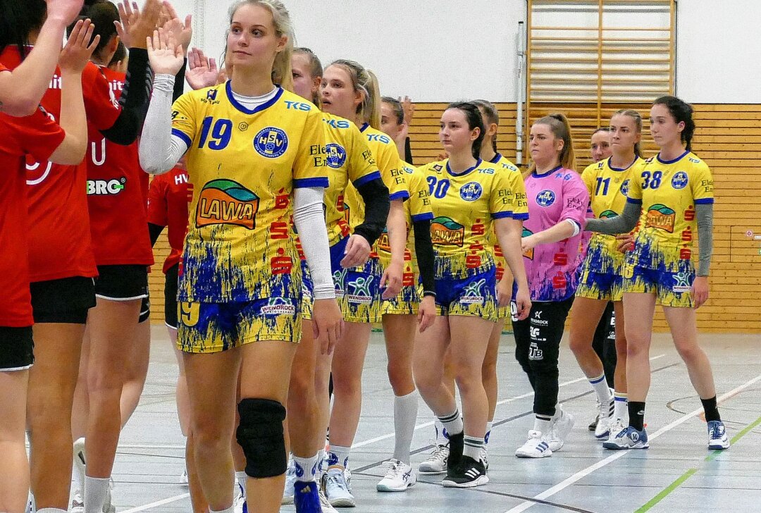 Marienberger Handballerinnen starten daheim in die Rückrunde - Die HSV-Handballerinnen hoffen gegen Weißenborn auf einen erfolgreichen Start in die Rückrunde. Foto: Andreas Bauer