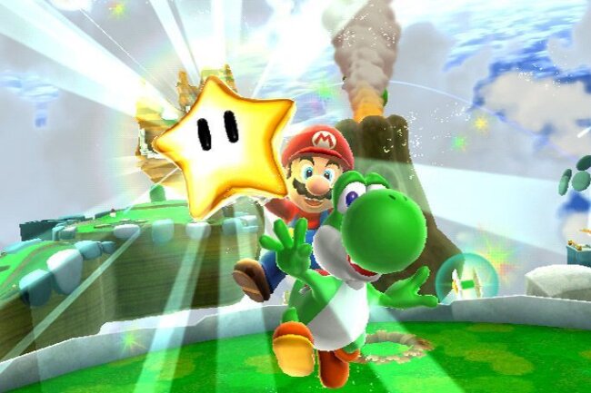 Mario, immer wieder Mario: Die bekannteste Figur der Gaming-Welt im Wandel der Zeit - 2010: In "Super Mario Galaxy 2" reiste der sonst so bodenständige Klempner erneut ins All. In einigen Level konnte man den Part von Marios Bruder Luigi übernehmen. Und noch ein alter Bekannter ergatterte eine Hauptrolle: Dinosaurier Yoshi.