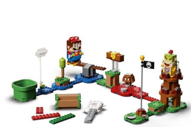 Mario, immer wieder Mario: Die bekannteste Figur der Gaming-Welt im Wandel der Zeit - 2020: Da staunen Nintendo-Fans Bauklötze: Dank einer Kooperation mit LEGO kommen die Jump&Run-Spielwelten zum greifen nah. Gutes Argument für medienkritische Eltern: Videogaming ganz ohne Bildschirm!