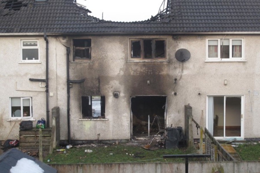 Maßnahmen für den Brandschutz im Eigenheim - Nach Hausbrand und Löscharbeiten 