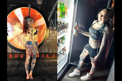 Maxi (33) aus Plauen: Die Fotografen der Tattoo-Erotica sind bei ihr abgeblitzt! - Maxi (33) aus Plauen wurde sogar zur "Miss Tattoo 2016" gekürt. 
