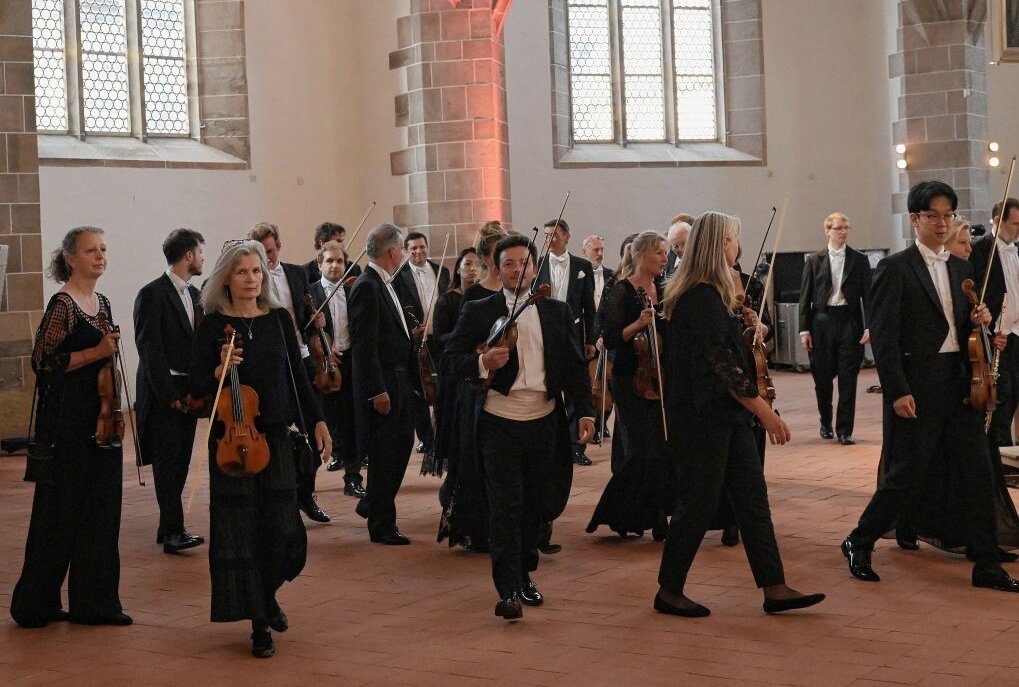 MDR-Musiksommer in der St. Wolfgangkirche in Schneeberg. Foto: Ralf Wendland