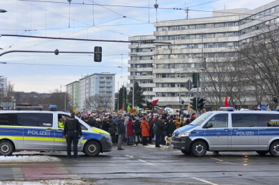 Mehrere Tausend Teilnehmer nahmen an der Demonstration teil. Foto: Harry Härtel