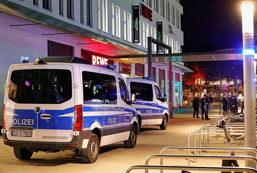 Messerstecherei in der Innenstadt: Eine Person schwer verletzt - In der Chemnitzer Innenstadt kam es zu einer Messerstecherei. Foto: Harry Härtel