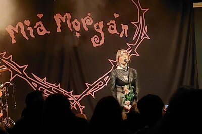 Mia Morgan war auf "Wiedergänger Tour" zu Gast im neuen Atomino - Mia Morgan mit ihrer "Wiedergänger Tour" zu Gast im Atomino Chemnitz.