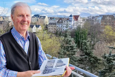 Mit 94 Jahren: Der schöne Walter hat 11.000 Bücher verkauft! - Walter G. Tümpner hat mit 94 Jahren die achte Ausgabe der Stadtchronik von Plauen veröffentlicht. Foto: Karsten Repert