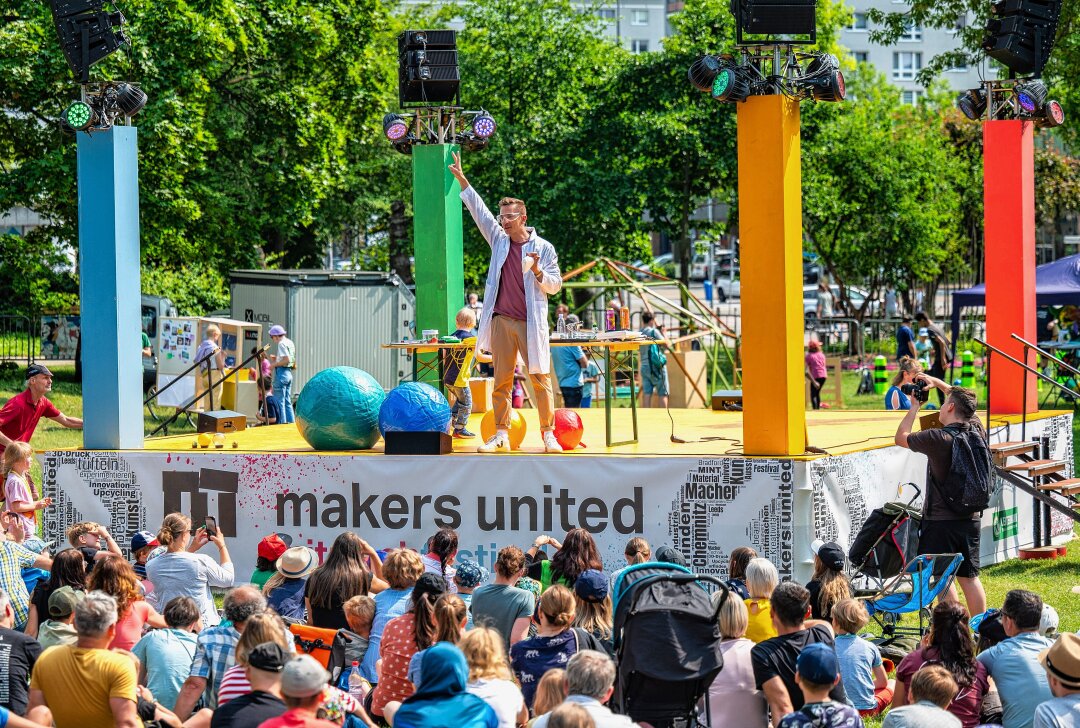 Mitmach-Festival: "makers united" geht in die nächste Runde - Vom 13. bis 16. Juni finden die Makers United in Chemnitz statt. Foto: Kristin Schmidt
