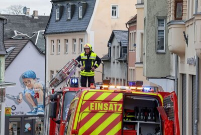 Mopedfahrer bei Crash schwer verletzt: Rettungshubschrauber landet auf Altmarkt - In Lichtenstein kam es zu einem Unfall. Foto: Andreas Kretschel