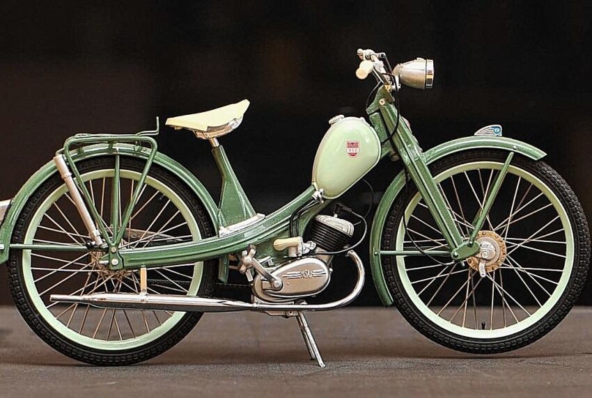 Symbolbild. Ein altes Moped. Foto: Pixabay