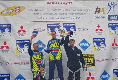 MSC Lugau feiert 40-jähriges Bestehen - 1999 war die Motocross-Inter-DM zu Gast. Foto: Thorsten Horn