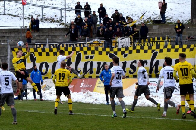 Bilder vom Oberligaspiel Plauen gegen Martinroda (3:0). Foto: Karsten Repert