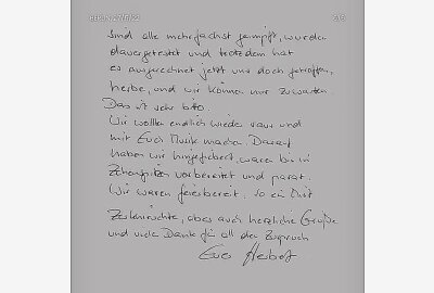 Nach Tourabsage: Herbert Grönemeyer richtet offenen Brief an seine Fans - Am Wochenende richtete sich Grönemeyer mit einem emotionalen Brief an seine Fans. Foto: Herbert Grönemeyer/Instagram