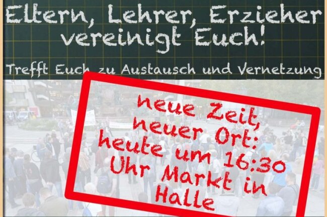 Nach Verbot der Demo in Leipzig: Illegale Versammlung in Halle - Laut einem Aufruf soll die Demo nach Halle verlegt werden. Foto: Anke Brod