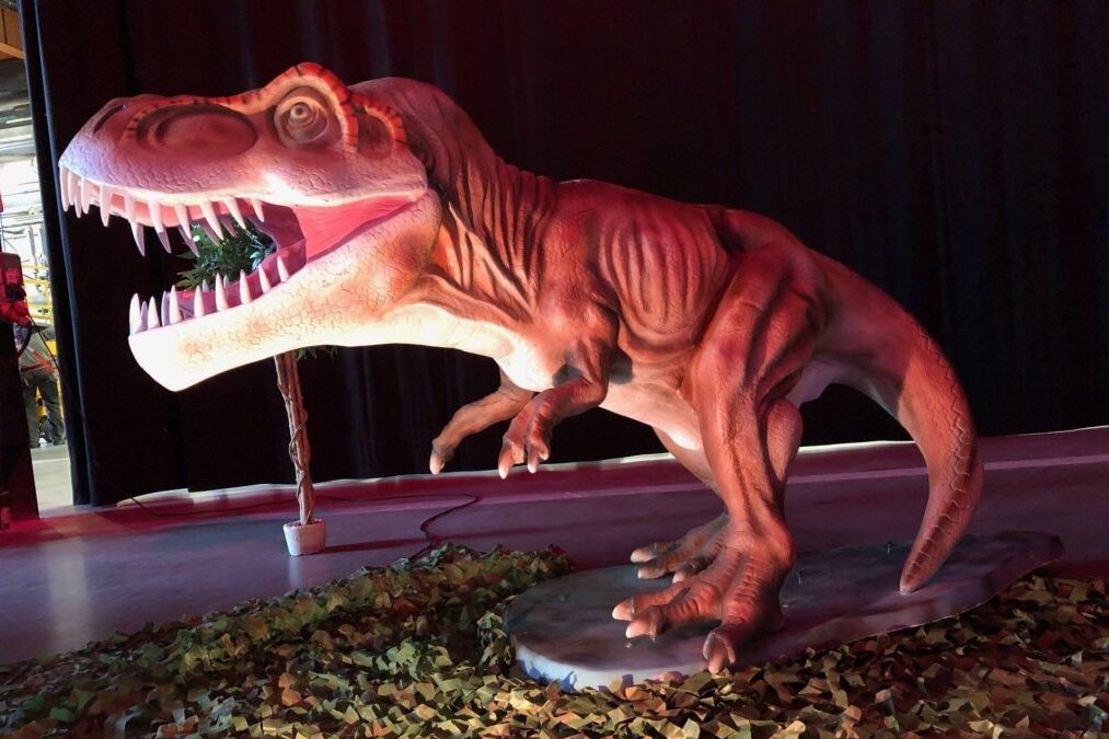 Neue Dinosaurier-Ausstellung am 5. und 6. März in Plauen - Am 5. und 6. März gastiert die Dinosaurier-Ausstellung in Plauen.