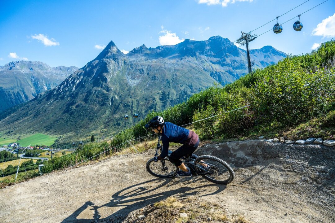 Neue Trails für Mountainbiker in Tirol - Der neue Bikepark namens "Silva Trails" soll am 5. Juli eröffnen und danach noch wachsen: Drei weitere Trails sind bereits in Planung.