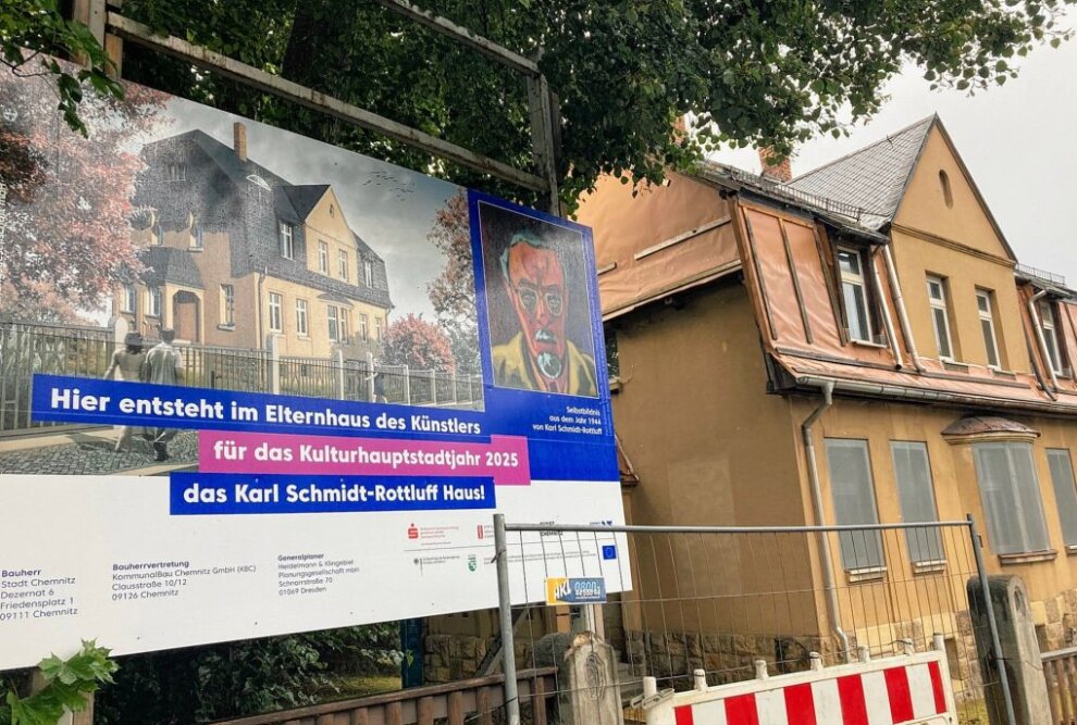 Neuer "Ort des Aufbruchs" soll entstehen - Am Montag werden Fördermittel für die Sanierung des Karl-Schmidt-Rottluff-Hauses übergeben. Foto: Steffi Hofmann