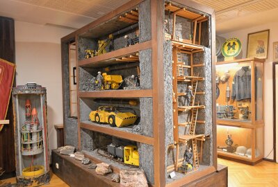Neues Exponat im Museum Uranbergbau - Im Museum Uranbergbau gibt es viel zum Thema Bergbau zu entdecken. Foto: Ralf Wendland