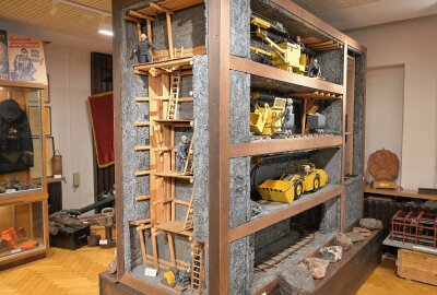 Neues Exponat im Museum Uranbergbau - Im Museum Uranbergbau gibt es viel zum Thema Bergbau zu entdecken. Foto: Ralf Wendland