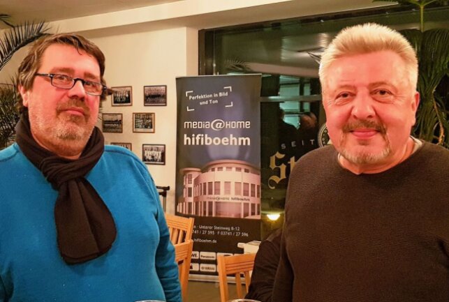 Neujahrsempfang: Einheit Plauen feiert den 13. Sieg in Folge -  Brauerei bleibt drei weitere Jahre Sponsor beim HC Einheit. Foto: Karsten Repert