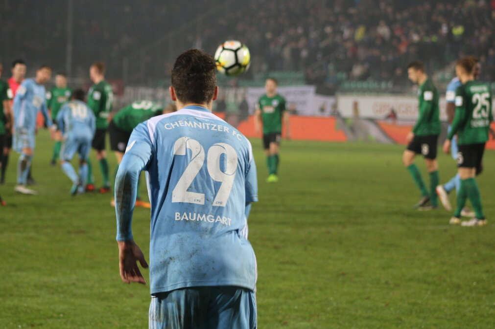 Der CFC im Auswärtsspiel gegen SC Preußen Münster. Foto: Marcus Hengst/Dominic Falke