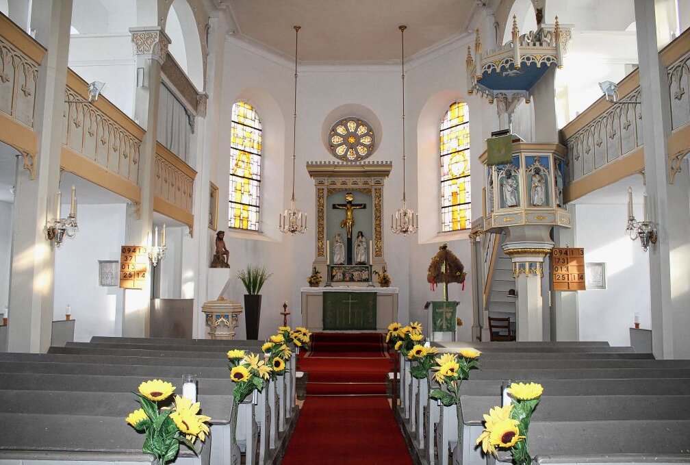 Nikolauskonzert in der Kirche Wegefarth - Der Klang und das Ambiente dieser Kirche bezaubert.Foto: Fischer Renate
