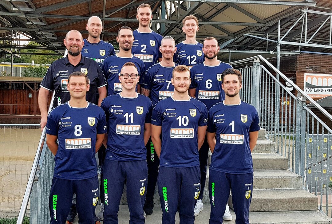 Oelsnitzer Volleyballer starten in die neue Drittliga-Saison - Der VSV Oelsnitz greift wieder an. Foto: Karsten Repert