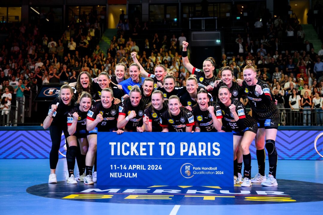 Olympia-Traum wird wahr: DHB-Frauen fahren nach Paris - Die deutschen Handballerinnen qualifizierten sich erstmals seit 2008 wieder für die Olympischen Spiele.