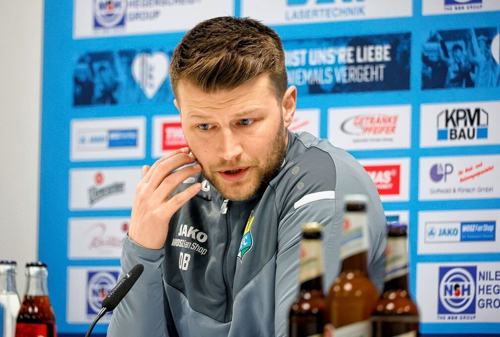 Daniel Berlinski ist nicht länger Trainer des Chemnitzer FC. Foto: Harry Härtel