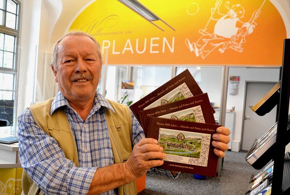 Peter hat den ersten Luftangriff auf Plauen überlebt - Über Peter Winkler und seinen Fundus an Postkarten berichtet der BLICK demnächst wieder.  Foto: Karsten Repert