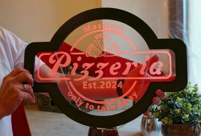 Pizzeria "Massimo": Wie ein Italiener im Erzgebirge für Köstlichkeiten sorgt - Dies ist das neu entworfene Logo der Pizzeria "Massimo". Foto: Andreas Bauer