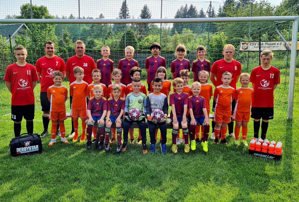  Die F-Junioren des ESV Lok Plauen sind am kommenden Sonntag ab 10.30 Uhr Gastgeber zum Fußballturnier. Foto: Ramona Döring / Verein