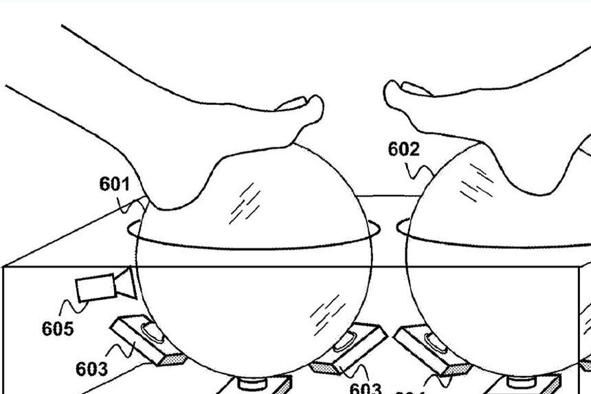 PlayStation Controller für die Füße? Skurriles Sony-Patent durchgesickert - Sieht aus wie ein Fußmassagegerät, ist aber das Patent für einen Sony-Controller.