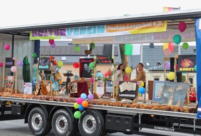 Pockau-Lengefeld: Stadtfest endet mit grandiosem Festumzug - Mit dabei auch der Kulturverein. Foto: Jana Kretzschmann