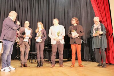 Preisträger des 14. Nachwuchsförderpreises Literatur im Erzgebirge 2023 gekürt - Die Preisverleihung war ein tolles Event! Foto: Ilka Ruck