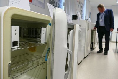 Premiere für Scharfensteiner Kleinkältetage - Kühlschränke aller Epochen können näher unter die Lupe genommen werden. Foto: Andreas Bauer