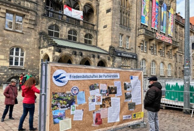 Programm für Chemnitzer Friedenstag steht - Am 5. März findet der Chemnitzer Friedenstag statt. Foto: Steffi Hofmann