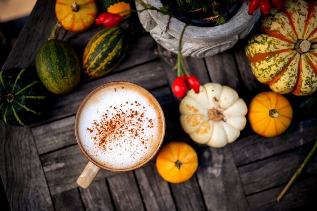 Pumpkin Spice Latte: So einfach geht der Herbstliebling - Besonders beliebt im Herbst: ein selbst gemachter Pumpkin Spice Latte.