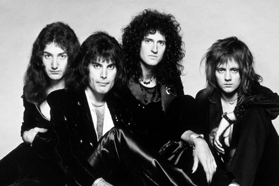 Die Band Queen wird im September ein neues Lied veröffentlichen. In dem Song "Face It Alone" wird der bereits verstorbene Sänger Freddie Mercury (zweiter von links) zu hören sein.
