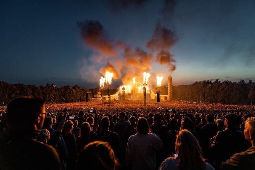 Rammstein spielen vier Konzerte in Deutschland 2023.