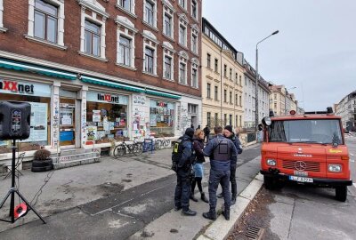 Razzia in Connewitz: Polizeiaktion mit "Linksbezug" - Am Donnerstag fand in Leipzig eine Razzia mit "Linksbezug" statt. Foto: Redaktion