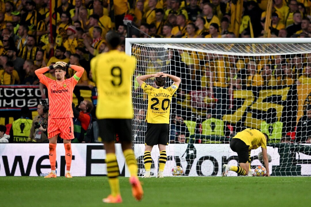 Realer Alptraum: Dortmund verliert Champions-League-Finale - Der BVB nutzte seine Chancen nicht. Dementsprechend groß war der Frust.