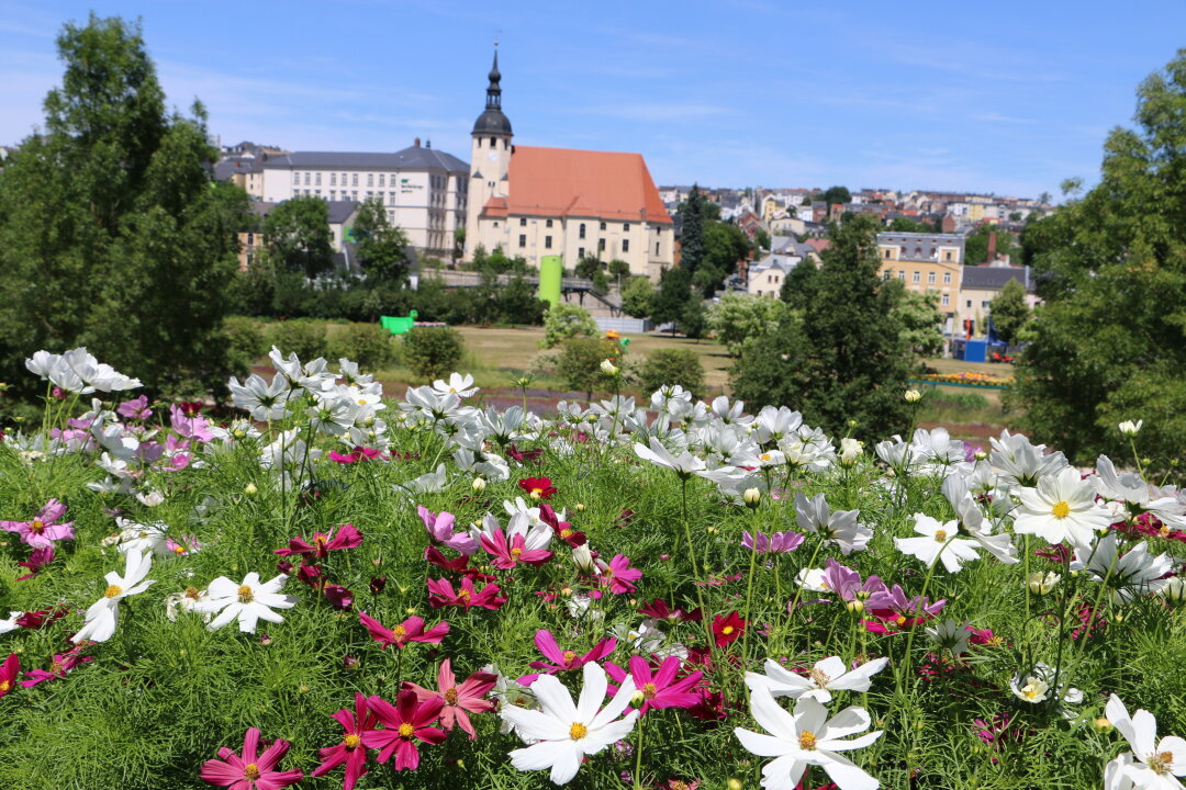 Reichenbach steht in bunter Blüte - Die Kleine Gartenschau in Reichenbach war das Highlight des Veranstaltungsjahres.
