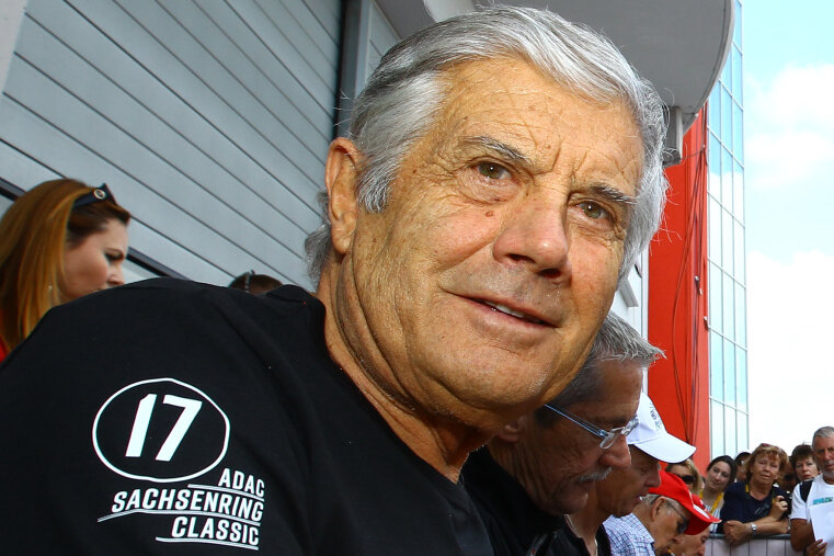 Seinen 75. Geburtstag feierte "Ago" 2017 am und auf dem Sachsenring. Foto: Thorsten Horn/Archiv