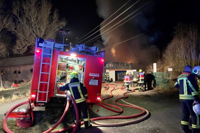In Schwarzenberg brennt es. Foto: Daniel Unger