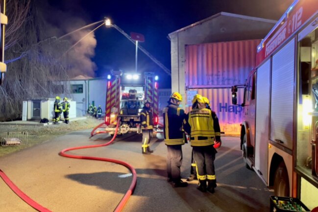 In Schwarzenberg brennt es. Foto: Daniel Unger