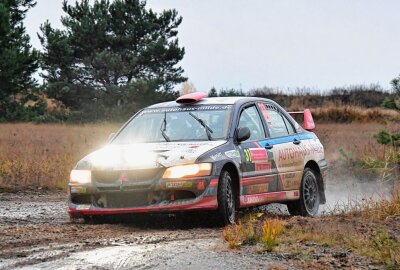 Rigo Sonntag mit Klassensieg bei Lausitz-Rallye - ... Ken Milde/Aaron Jungnickel, ... Foto: Thorsten Horn