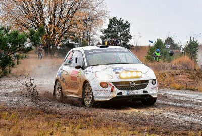 Rigo Sonntag mit Klassensieg bei Lausitz-Rallye - Sergio Emiliano Biondi/René Meier. Foto: Thorsten Horn