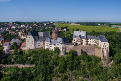 Burg Mildenstein von oben