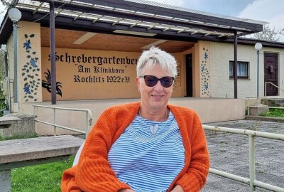 Rochlitz: Schrebergartenverein feiert 100. Geburtstag - Kerstin Arndt freut sich auf das Jubiläum. Foto: Andrea Funke