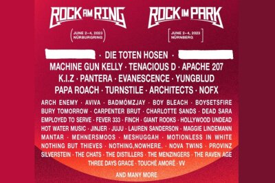 Die erste Bandwelle für Rock am Ring und Rock im Park 2023 ist bekannt. Foto: Festival